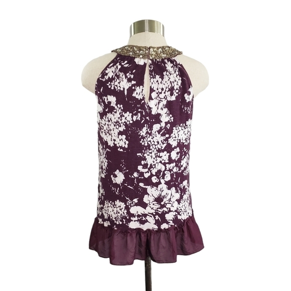 Velvet by Graham & Spencer floral embellished top - Picture 4 of 9